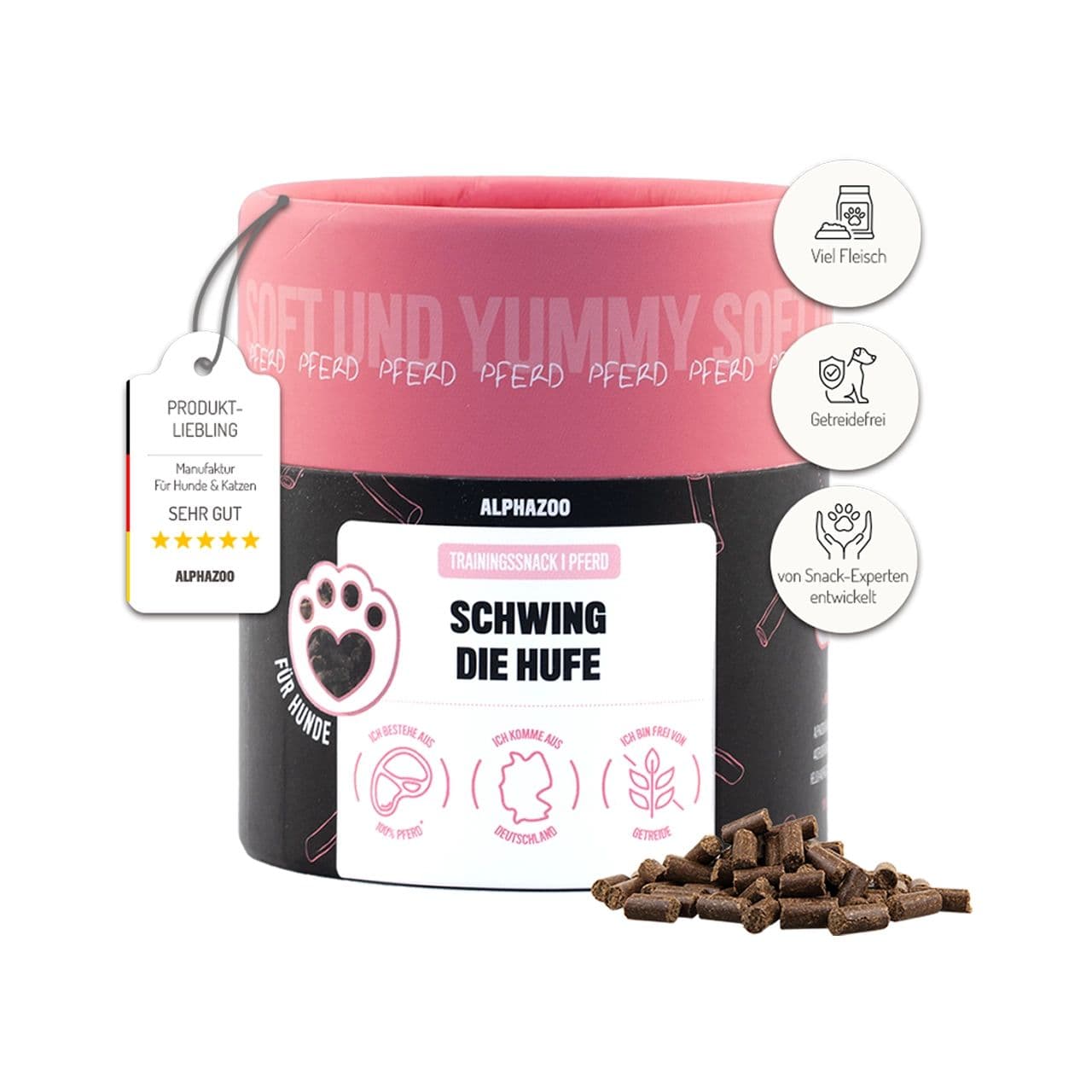 alphazoo Schwing Die Hufe 65g 65 g Dose