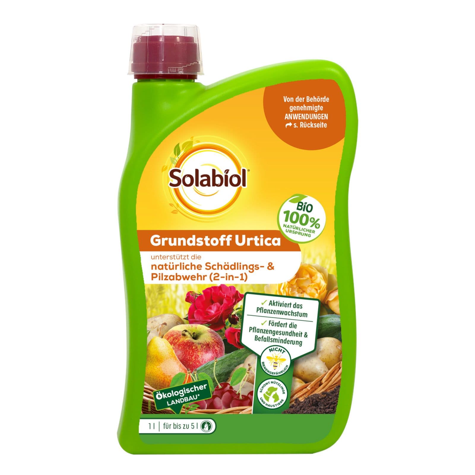 Solabiol Grundstoff Urtica Konzentrat 1 l