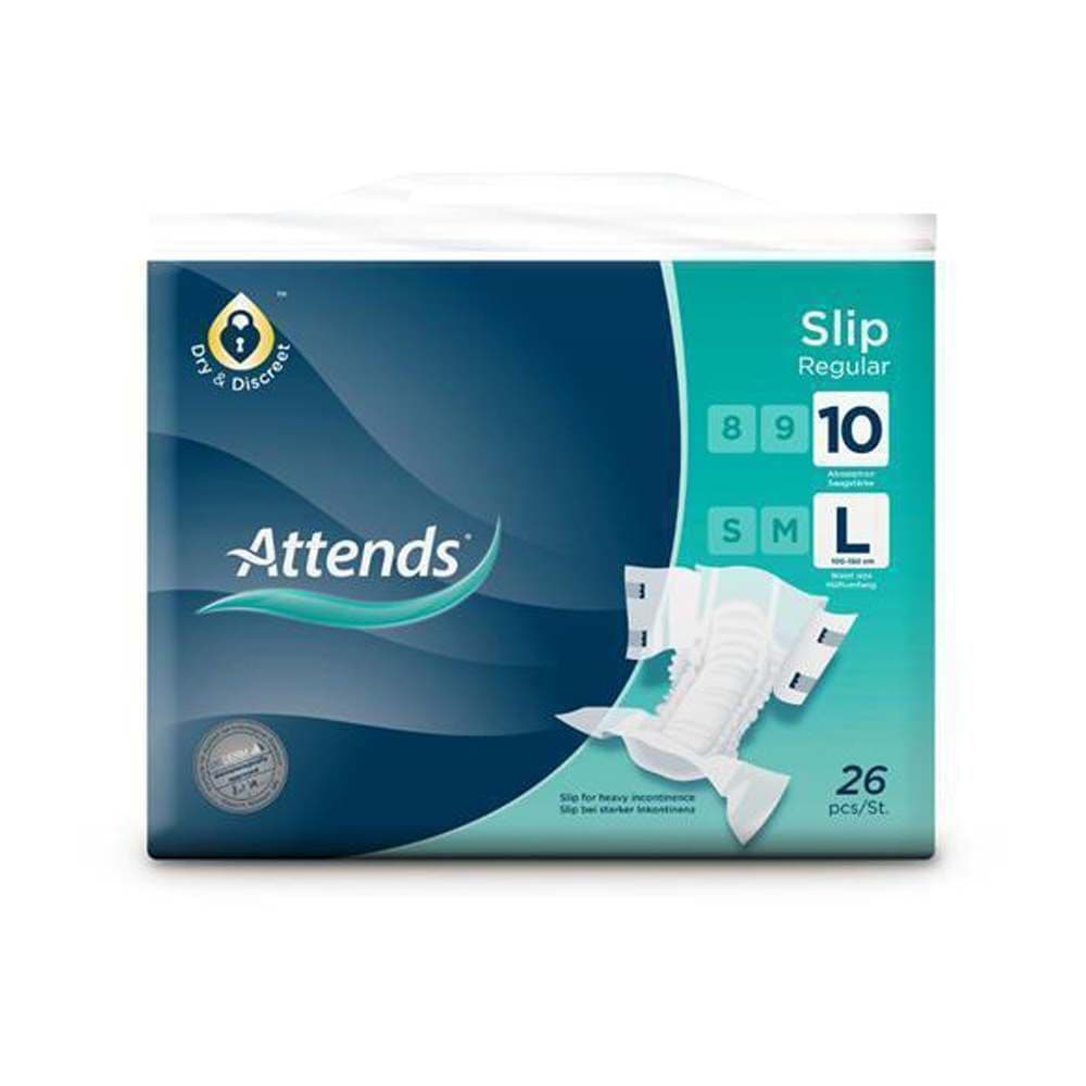 Attends Slip Regular 10 large 2x26 St Windeln