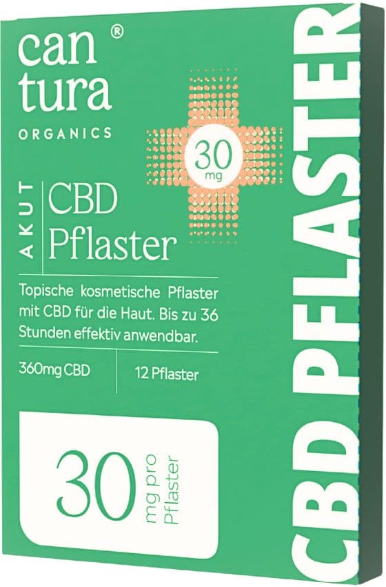 CBD Pflaster Cantura 30 mg 12 St