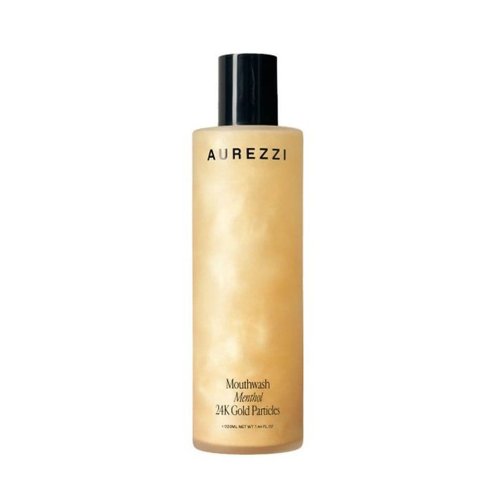Aurezzi Mouthwash 24k Gold - Menthol 220 ml Mundwasser