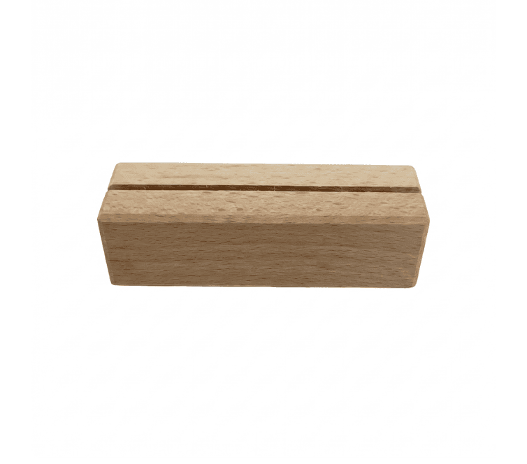 Mr Beam Kartenhalter Buche, 10x3x3cm, 6er Pack
