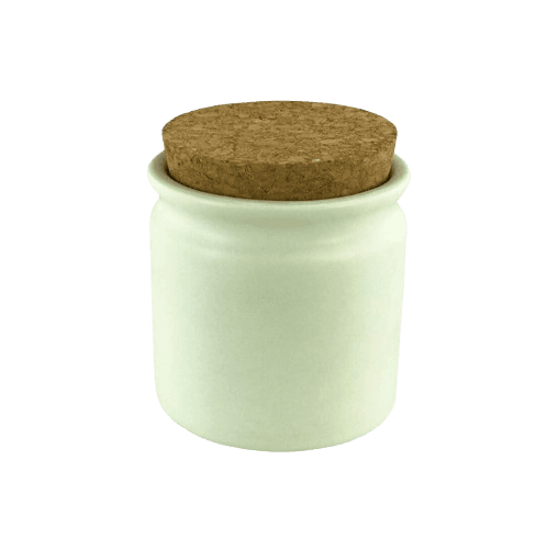 Mr Beam Keramikdose mit Korkdeckel, verschiedene Farben