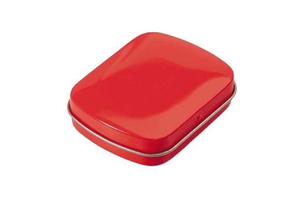 Mr Beam Mini Dose, rechteckig (rot/blau)