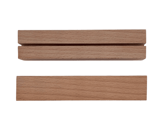 Mr Beam Kartenhalter, Buche, verschiedene Längen (24er Pack)