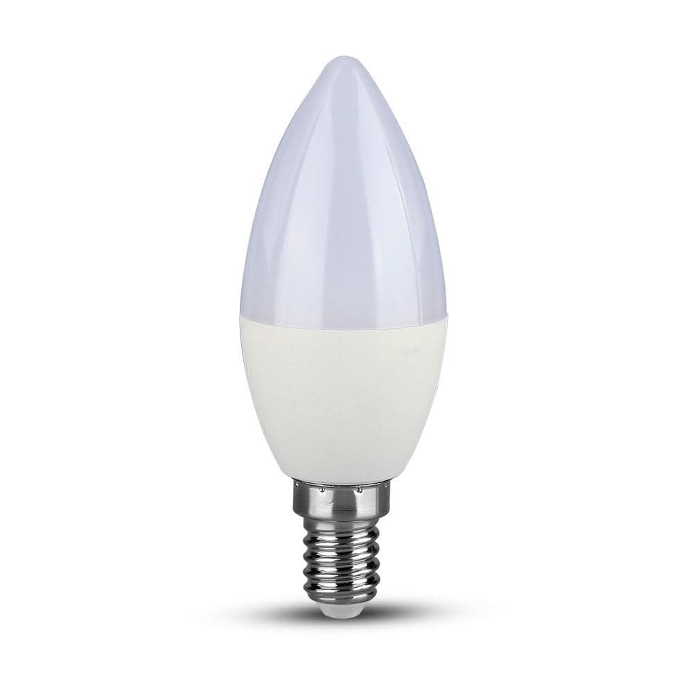 V-TAC - E14 LED Birne - 3,7 Watt - 320 Lumen - Warmweiß 3000K - Ersetzt 25 Watt