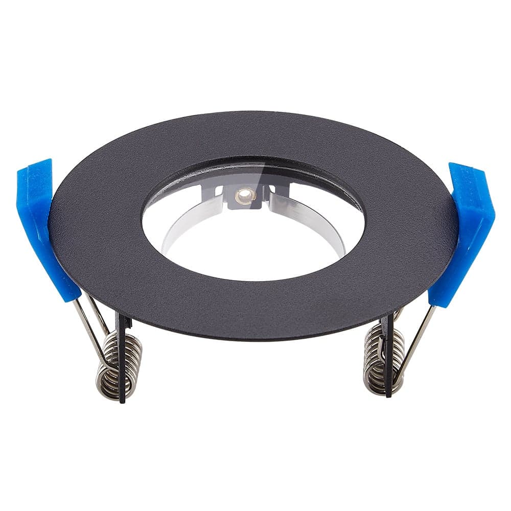 HOFTRONIC™ - Bari LED-Einbauleuchte Armatur Schwarz inklusive GU10 Fassung IP65 spritzwassergeschützt 2 Jahre Garantie