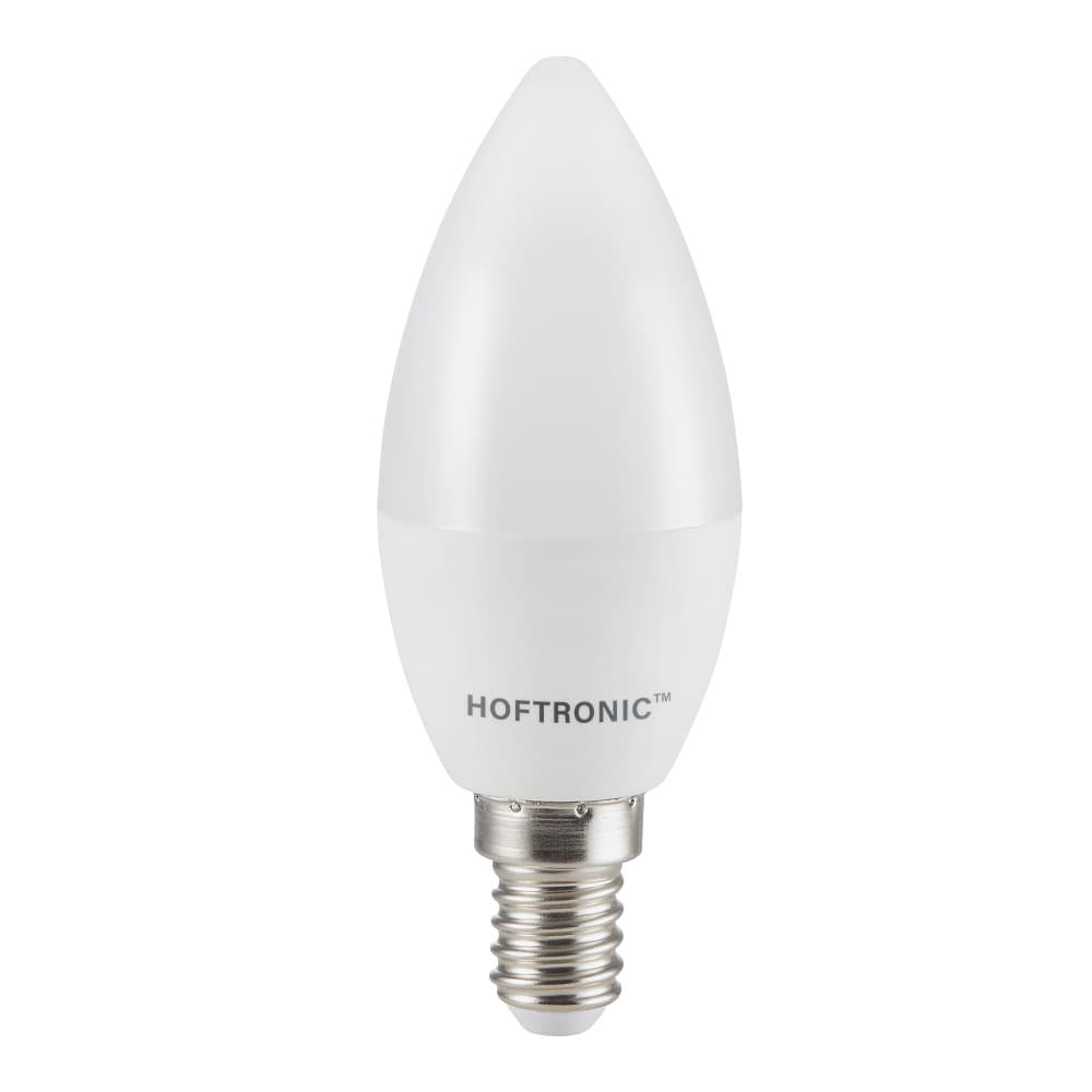 HOFTRONIC™ - E14 LED-Glühbirne - 2,9 Watt 250 Lumen - 2700K Warmweißes Licht - Kleine Fassung - Ersetzt 35 Watt - C37 Kerzenlampe