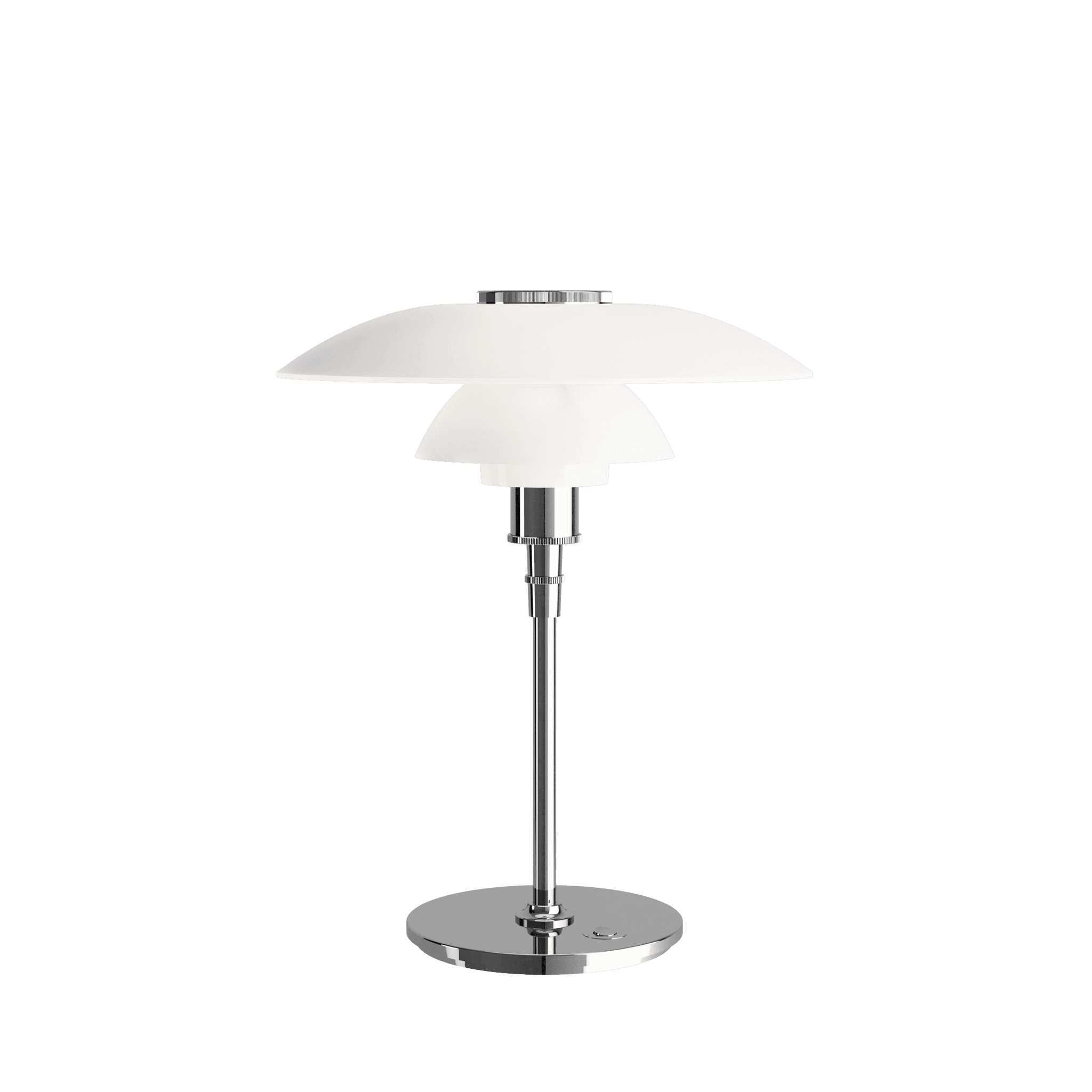 Louis Poulsen PH 4½-3½ Glastischlampe chrom - 5744161501