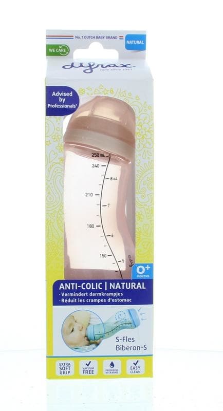 Difrax S-Flasche naturrosa 250 Ml (250 Ml)