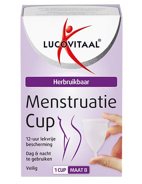 Lucovitaal Menstruationstasse Größe B