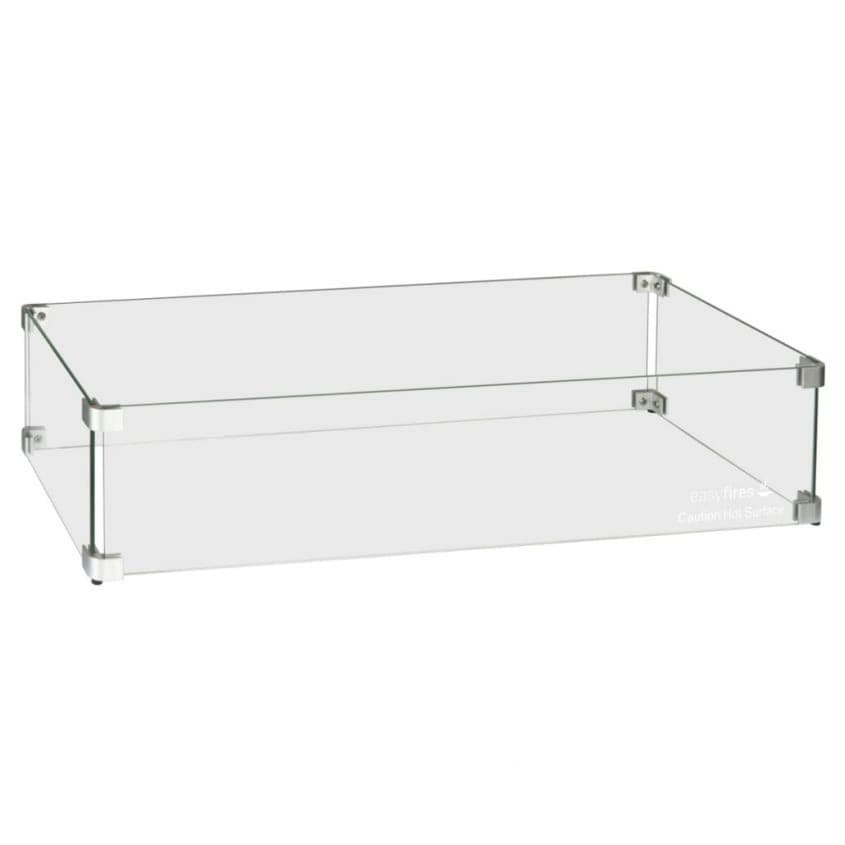 Easy Fires Glasumrandung 78x30cm.