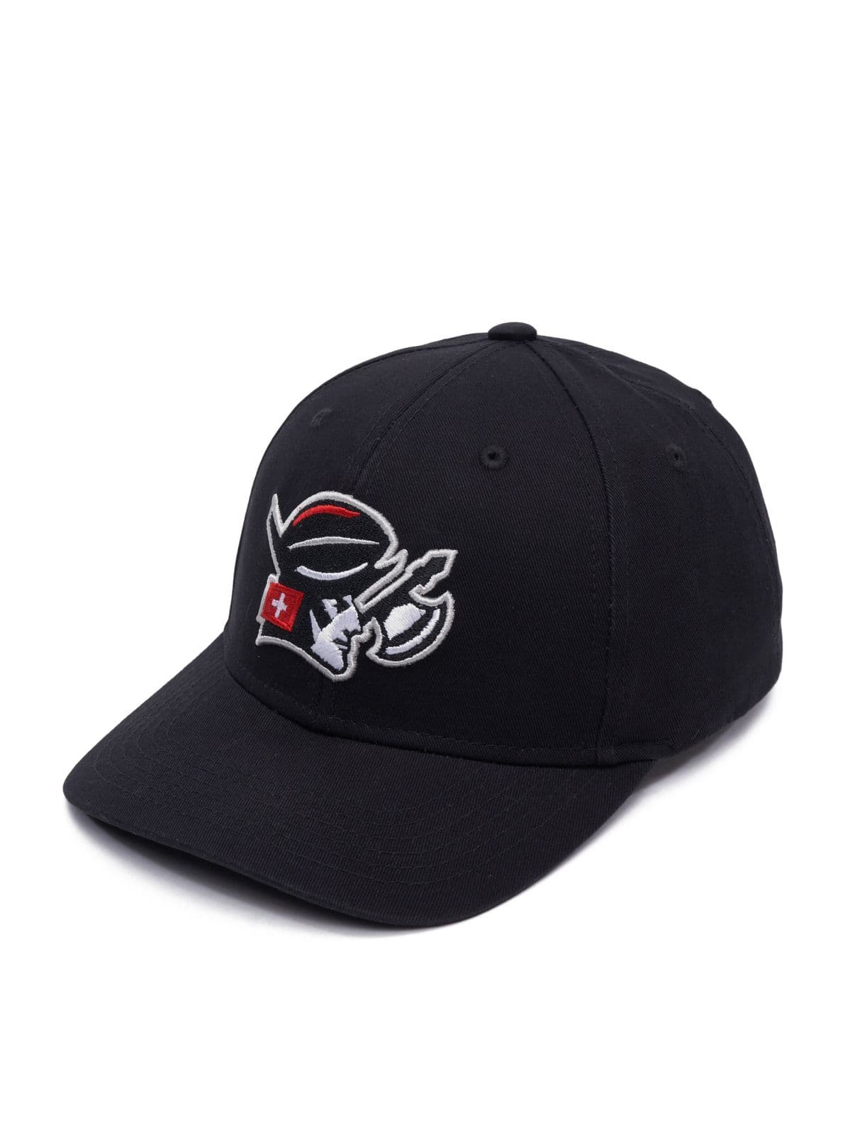 European League of Football Helvetic Guards Unisex Snapback Cap Fan-Cap mit Logo-Stick Schwarz view 2