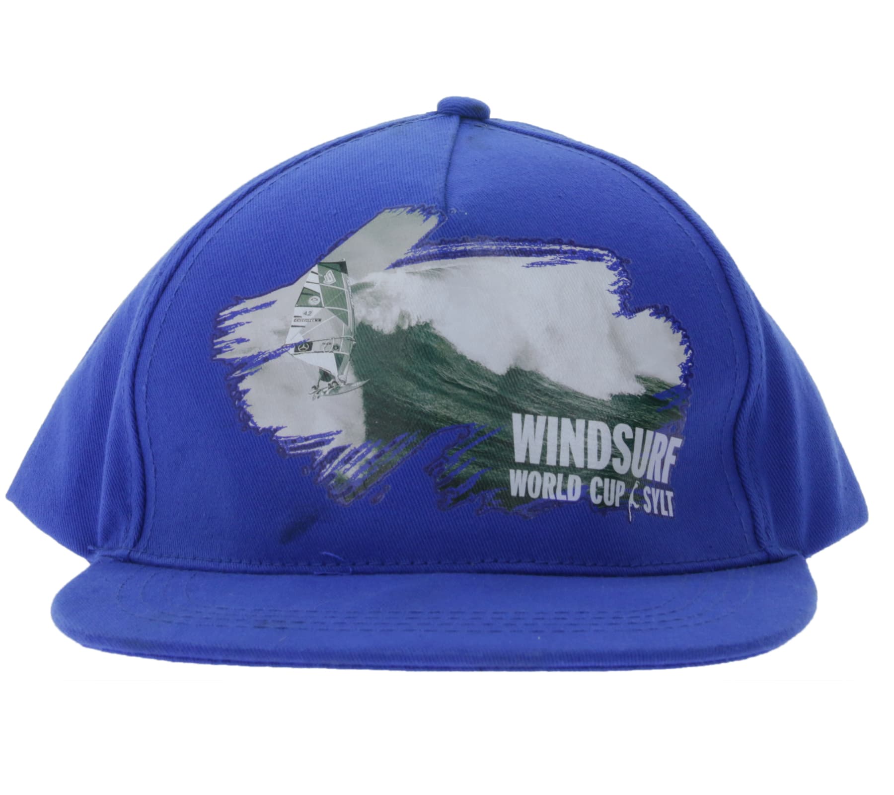 green SYLT Unisex "WINDSURF WORLD CUP SYLT" größenverstellbare Base Cap mit geraden Schirm Blau view 2