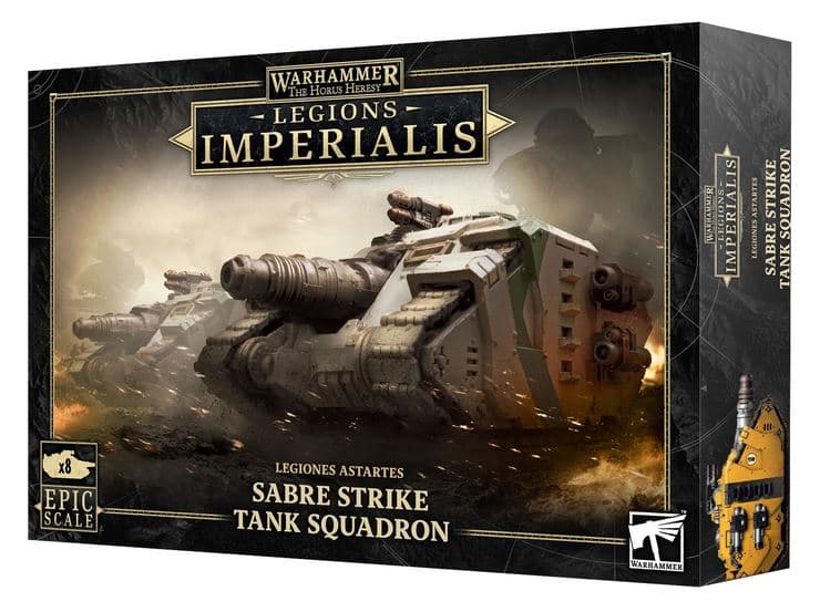 Legions Imperialis Legiones Astartes Sabre Strike Tank Squadron