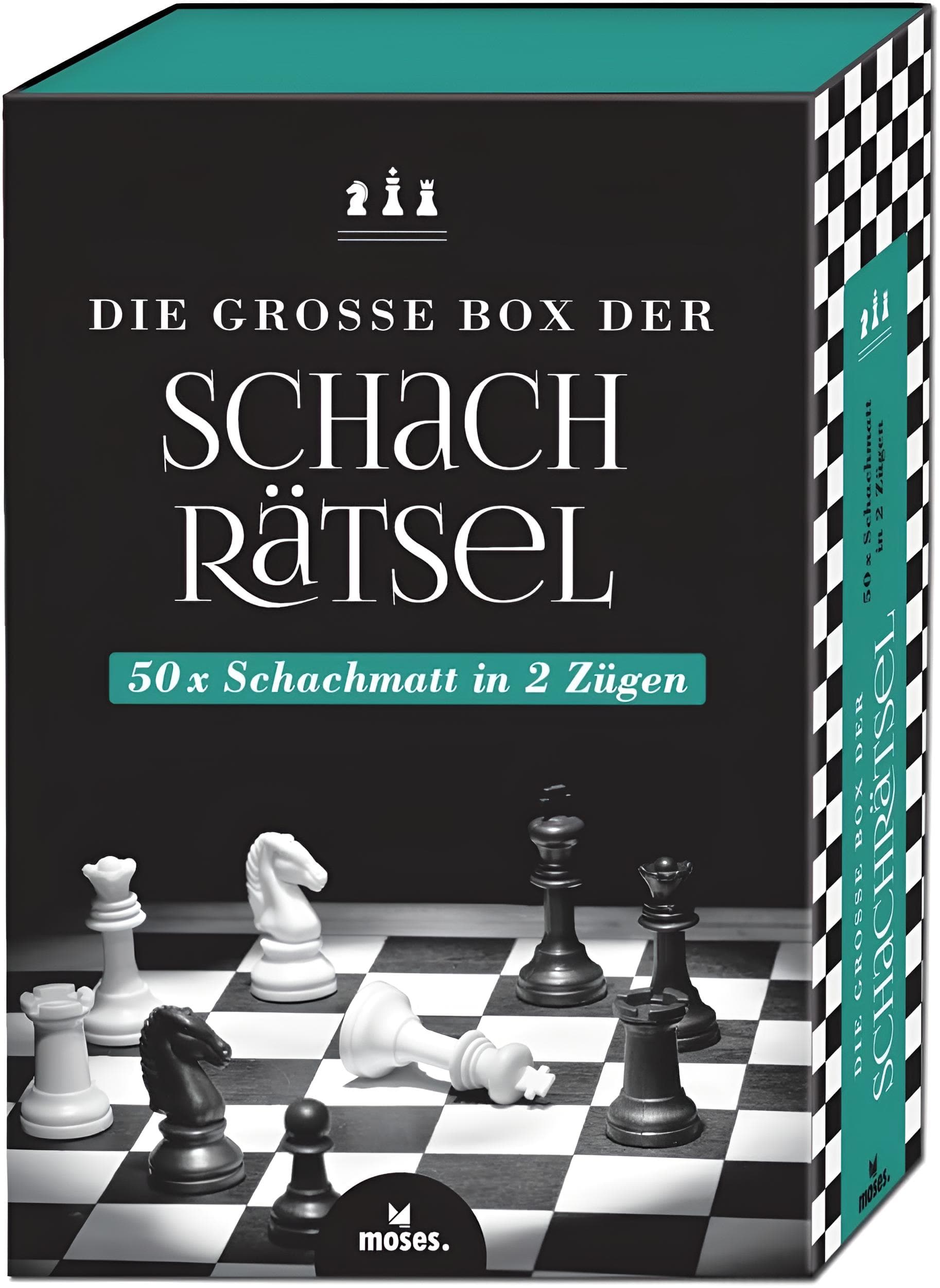 Die Grosse Box der Schachrätsel - 50 x Schachmatt in Zwei Zügen