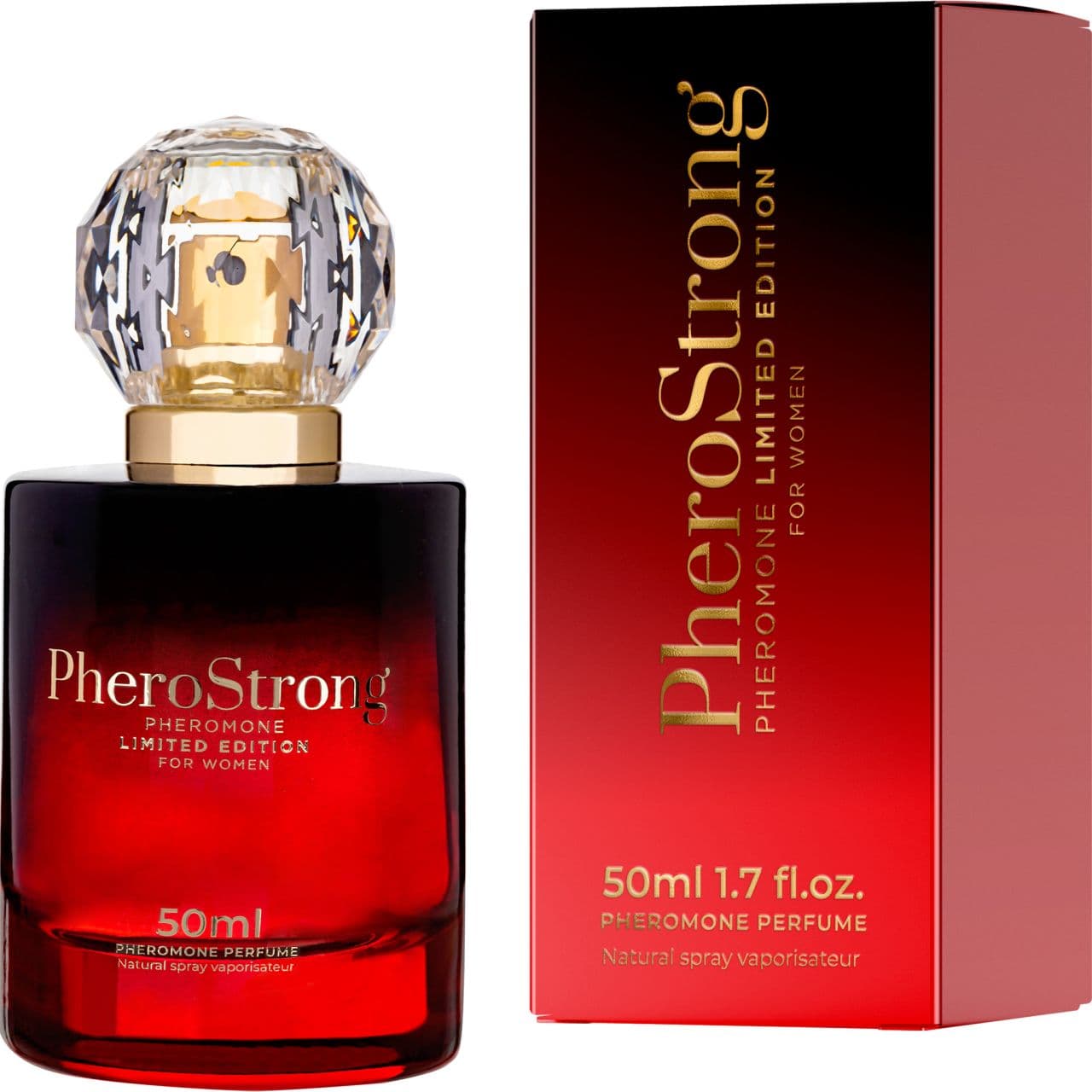 PheroStrong - Pheromon Parfüm - eleganter Duft - transparent - 50 ml