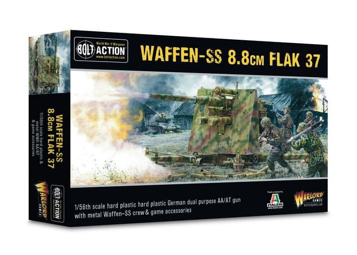Warlord Games Waffen-SS 8.8cm Flak 37 28mm Bolt Action Deutschland German