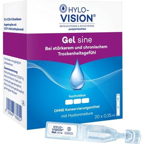 HYLO-VISION Gel sine Einzeldosispipetten