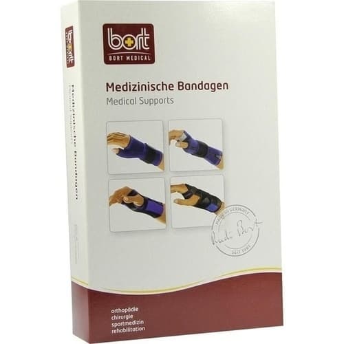 BORT Handgelenkstütze m.Daumenausspar.XL blau 1 St.
