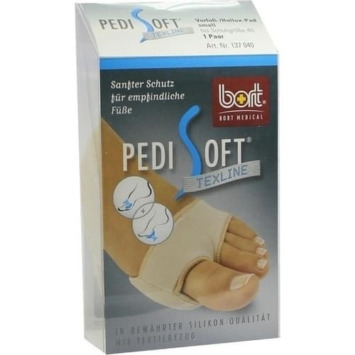 BORT PediSoft TexLine Vorfuß-u.Hallux Pad small 2 St.