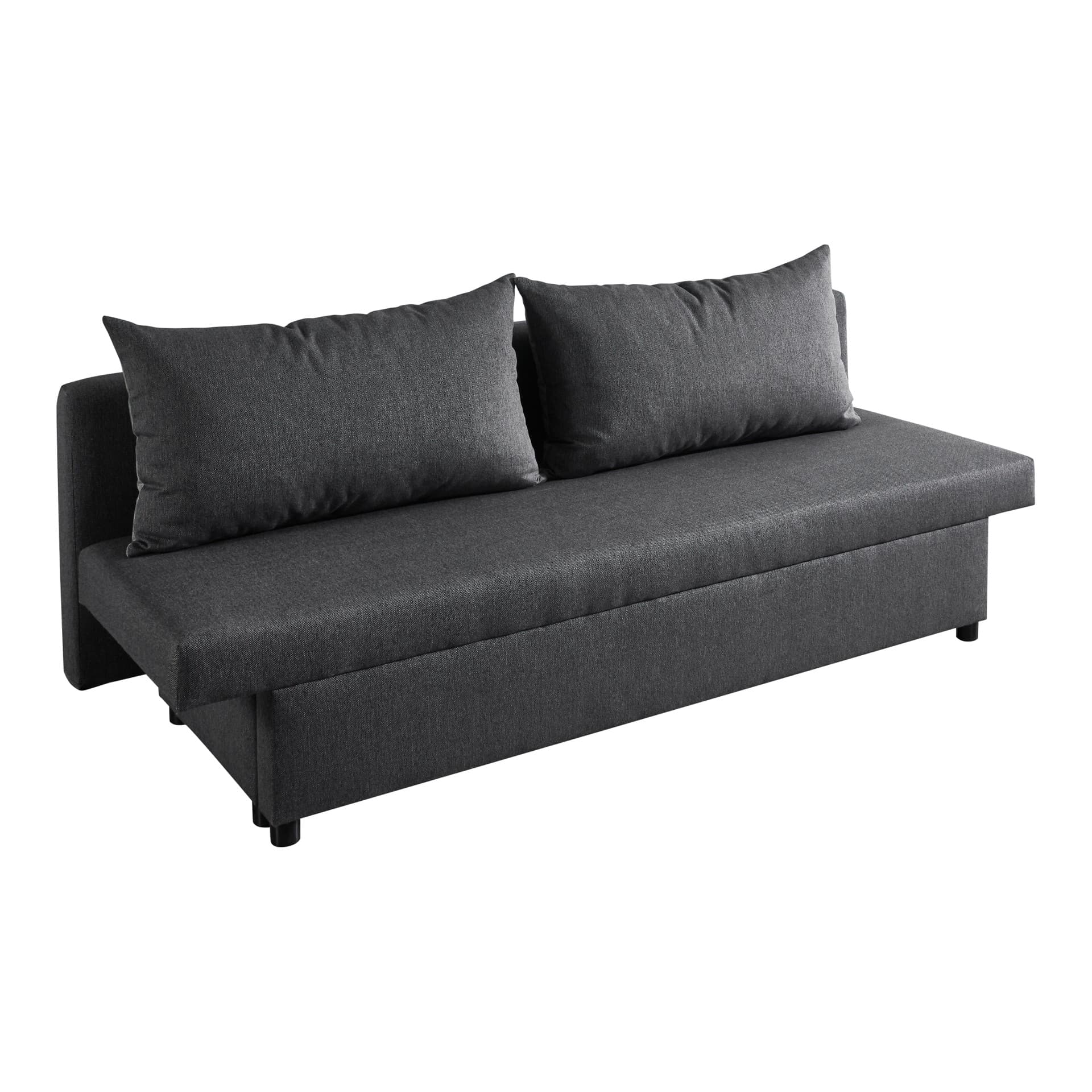 Betten-ABC Trendy - Klappsofa mit Schlaffunktion inklusive zweifarbigen Rückenkissen