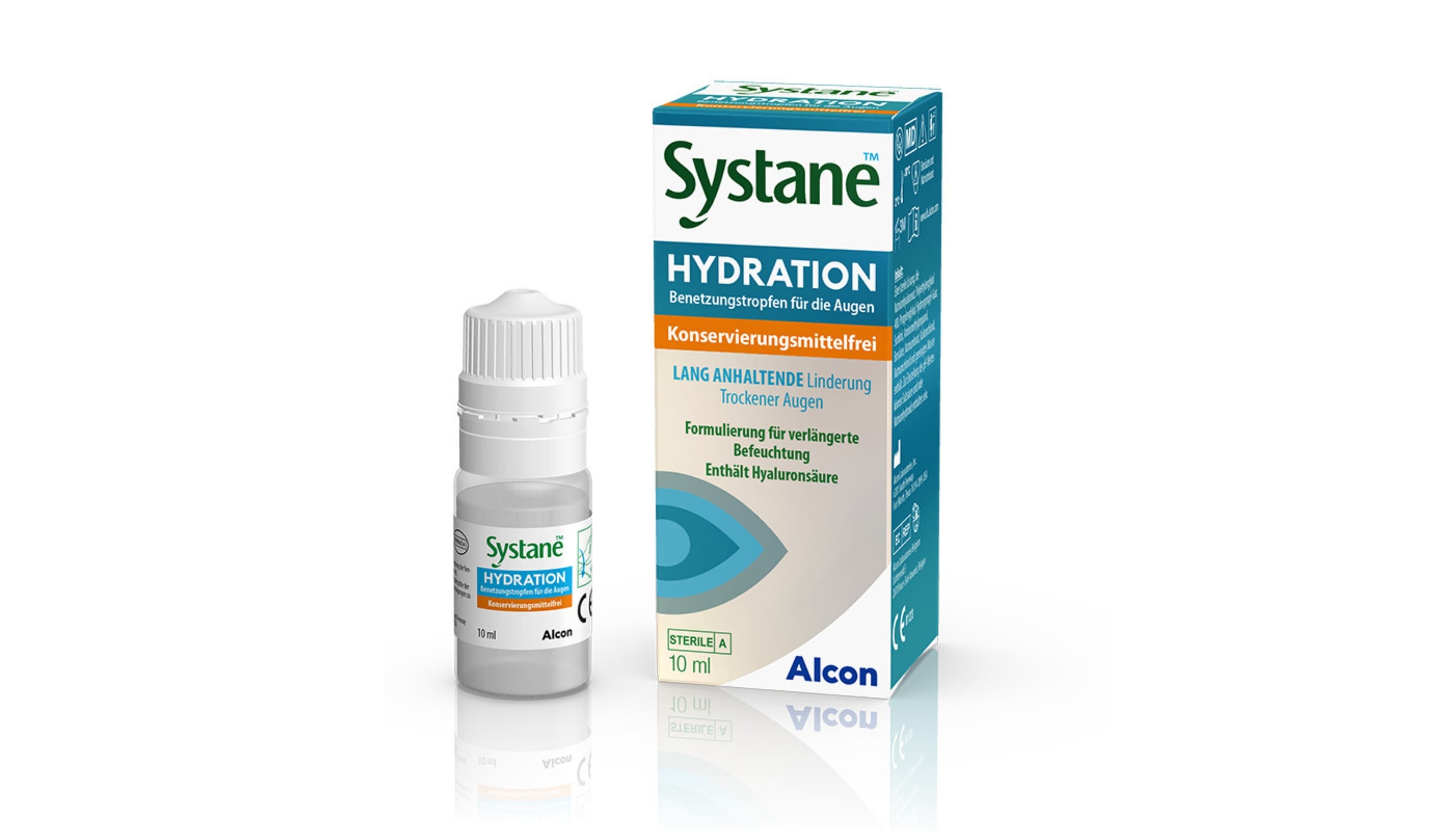 Systane Systane Hydration 10 ml 1 ml Kontaktlinsen-Pflegemittel; -Flüssigkeit; -Lösung; -Reinigungsmittel; Kontaktlinsen