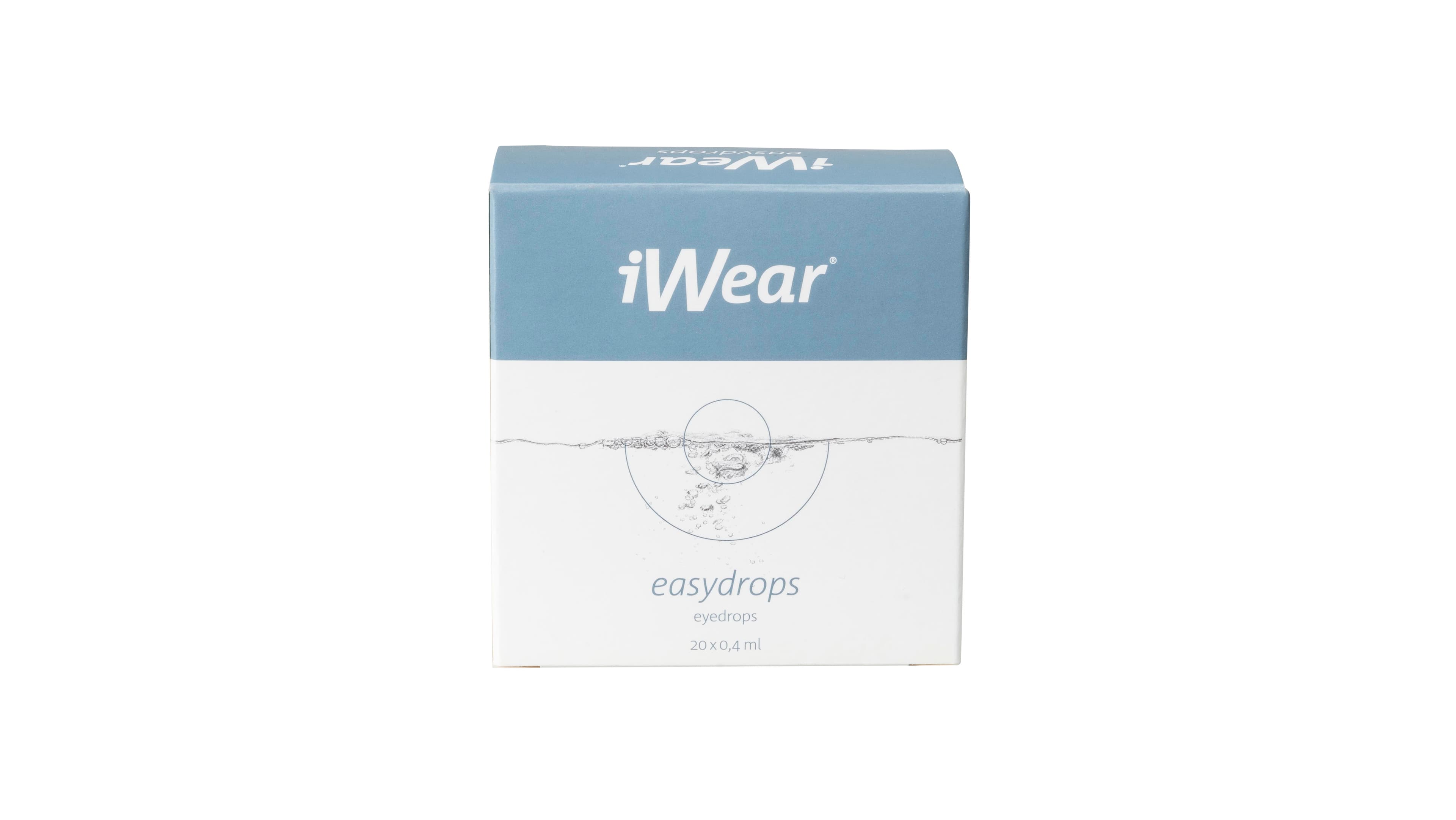 iWear® easydrops Augentropfen 20x0.4ml Augensprays & -tropfen Einzelampullen 8 ml Kontaktlinsen-Pflegemittel; -Flüssigkeit; -Lösung;