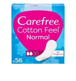 Carefree Cotton Protector Without Fragrance 56 Un