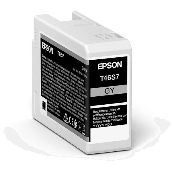 Original Epson C13T46S700 / T46S7 Tintenpatrone grau