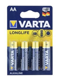 Varta Longlife Alkaline AA Mignon 1,5V