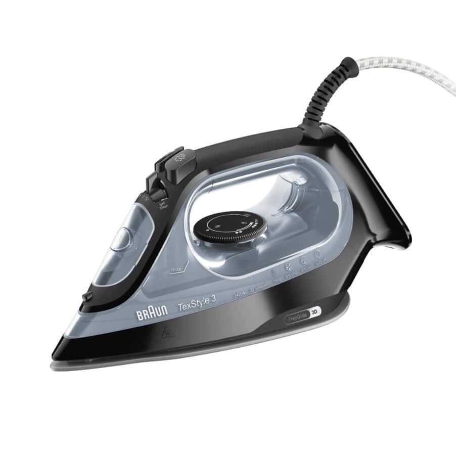 Braun TexStyle3 Dampfbügeleisen SI3055 Schwarz 12730011-SI3055BK