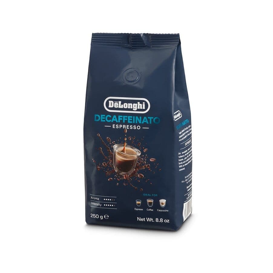 De'Longhi DecaffeinatoKaffeebohnen, 50% Arabica, 50% Robusta, 250g DLSC603
