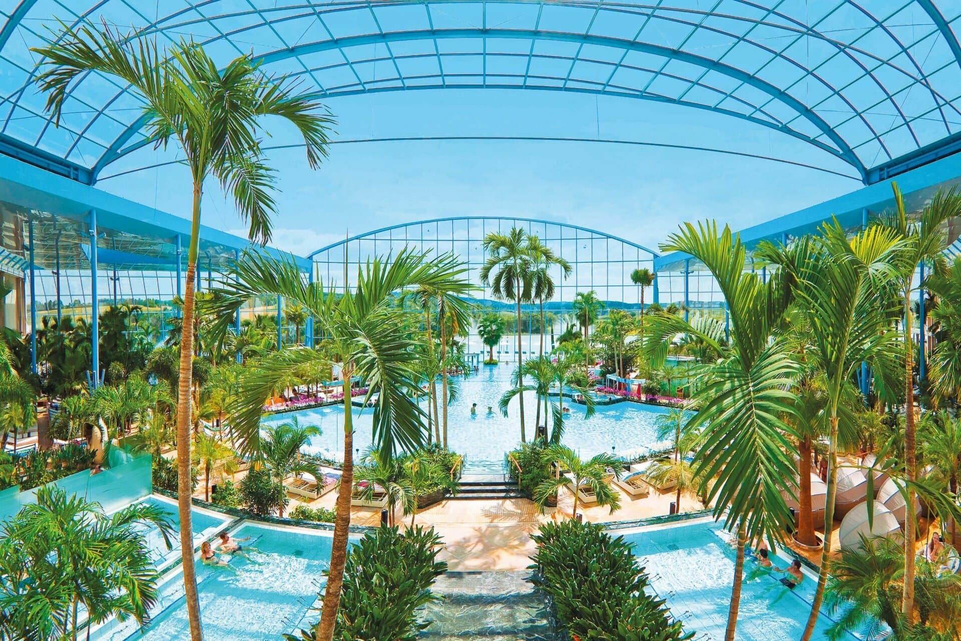 Sinsheim -Therme: Palmenparadies & Saunalandschaften und 2 Ü.