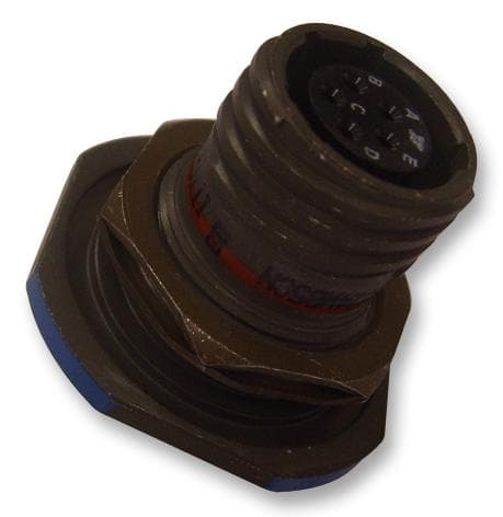 Amphenol Ltd CONNECTOR, CIRCULAR, SIZE 25, 128WAY; Produktpalette:Tri-Start TV Series; Rundsteckverbindergehäuse:Buchse mit Gegenmutter; Anzahl der K