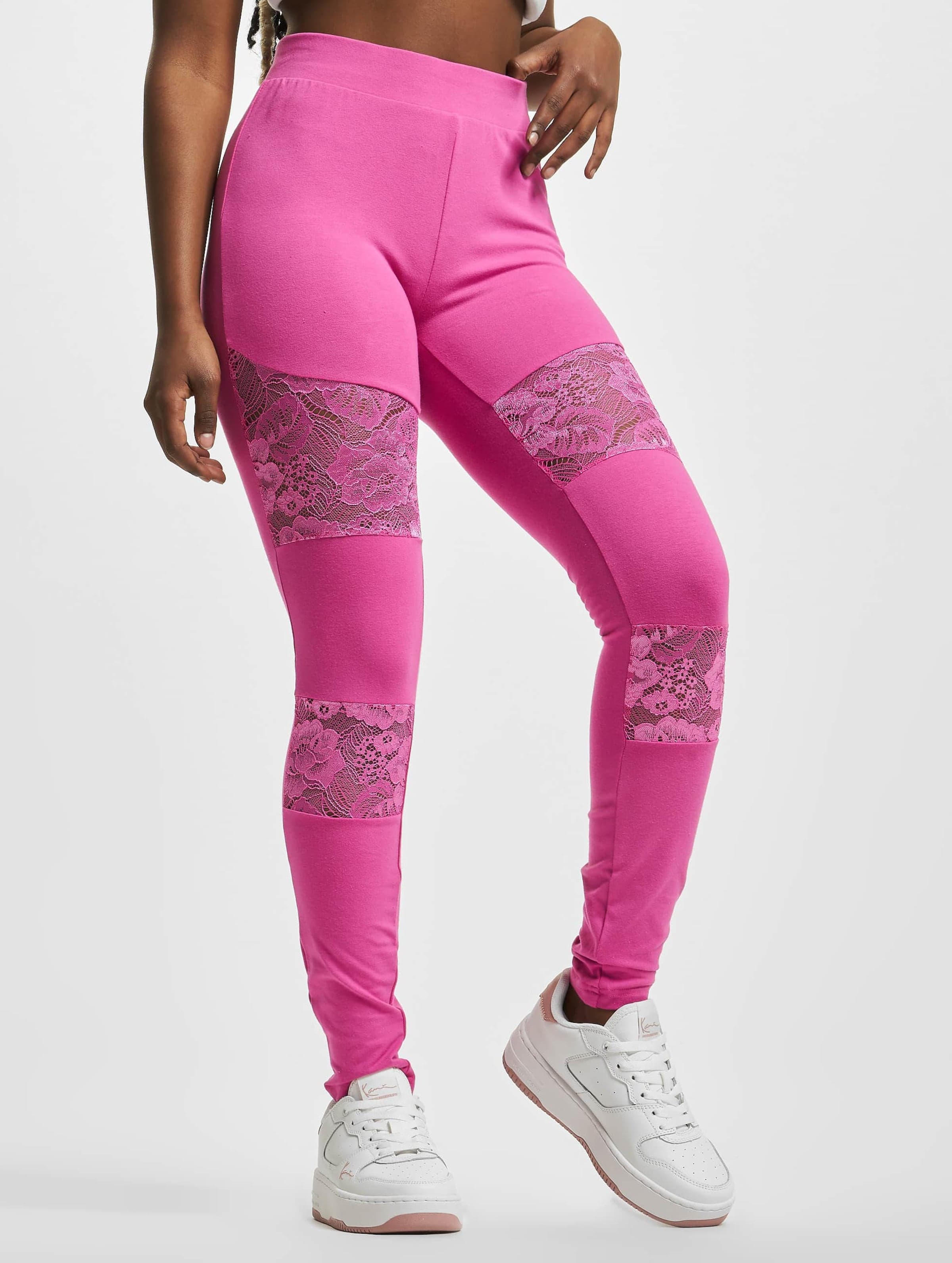 Urban Classics Ladies Laces Inset Leggings