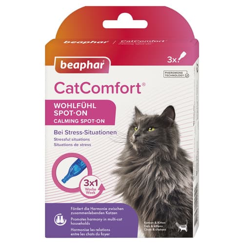 Beaphar CatComfort® Wohlfühl Spot-On 3 x 0,55 ml