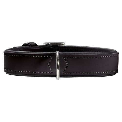 Hunter Halsband Softie schwarz, Größe: 40 cm / Breite: 2,2 cm