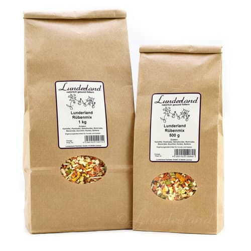 Lunderland Rübenmix 1 kg für Katzen