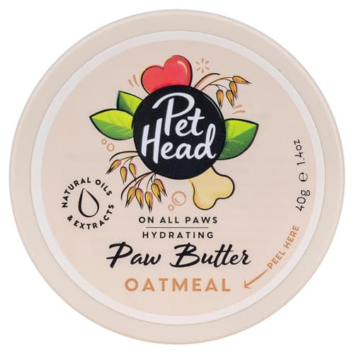 PET HEAD Pfotenbalsam Paw Butter Oatmeal 60 ml
