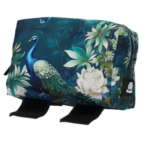 PoopyGo Kotbeutelspender Eco Bag Pfau (blau)