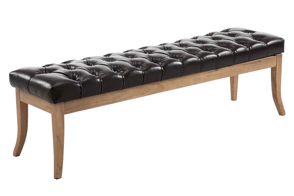 Sitzbank Ramses Kunstleder antik-hell 150 braun 