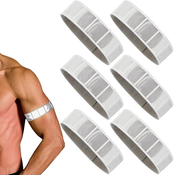 6 Stück PVC-Reflexbänder
