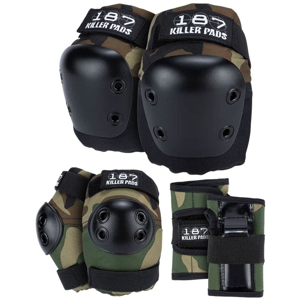 187 Killer Pads Junior Six Pack Set Camo