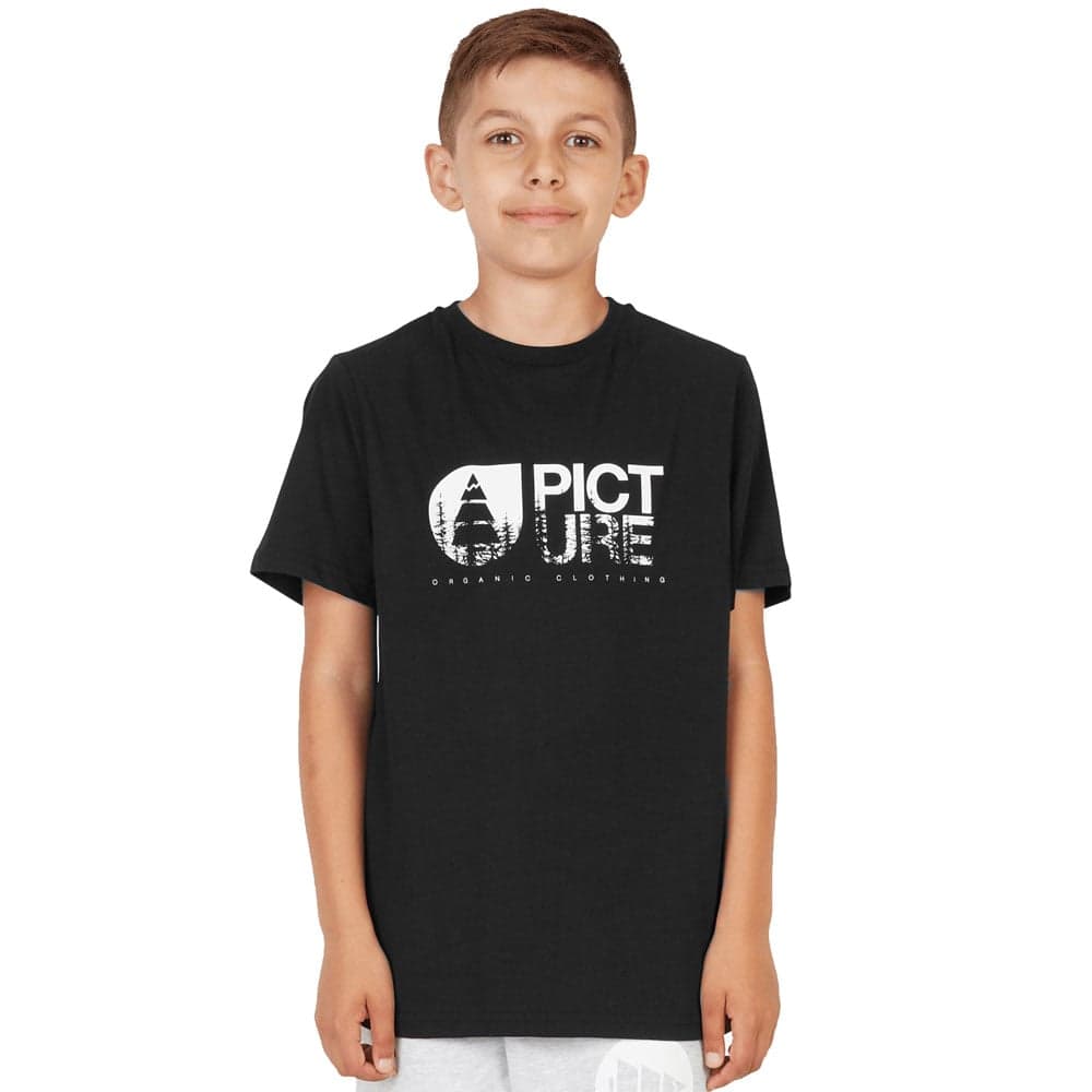 Picture Roots Shirt KTS099 Kinder-Kurzarmshirt Black Gr. 6 (116/122)