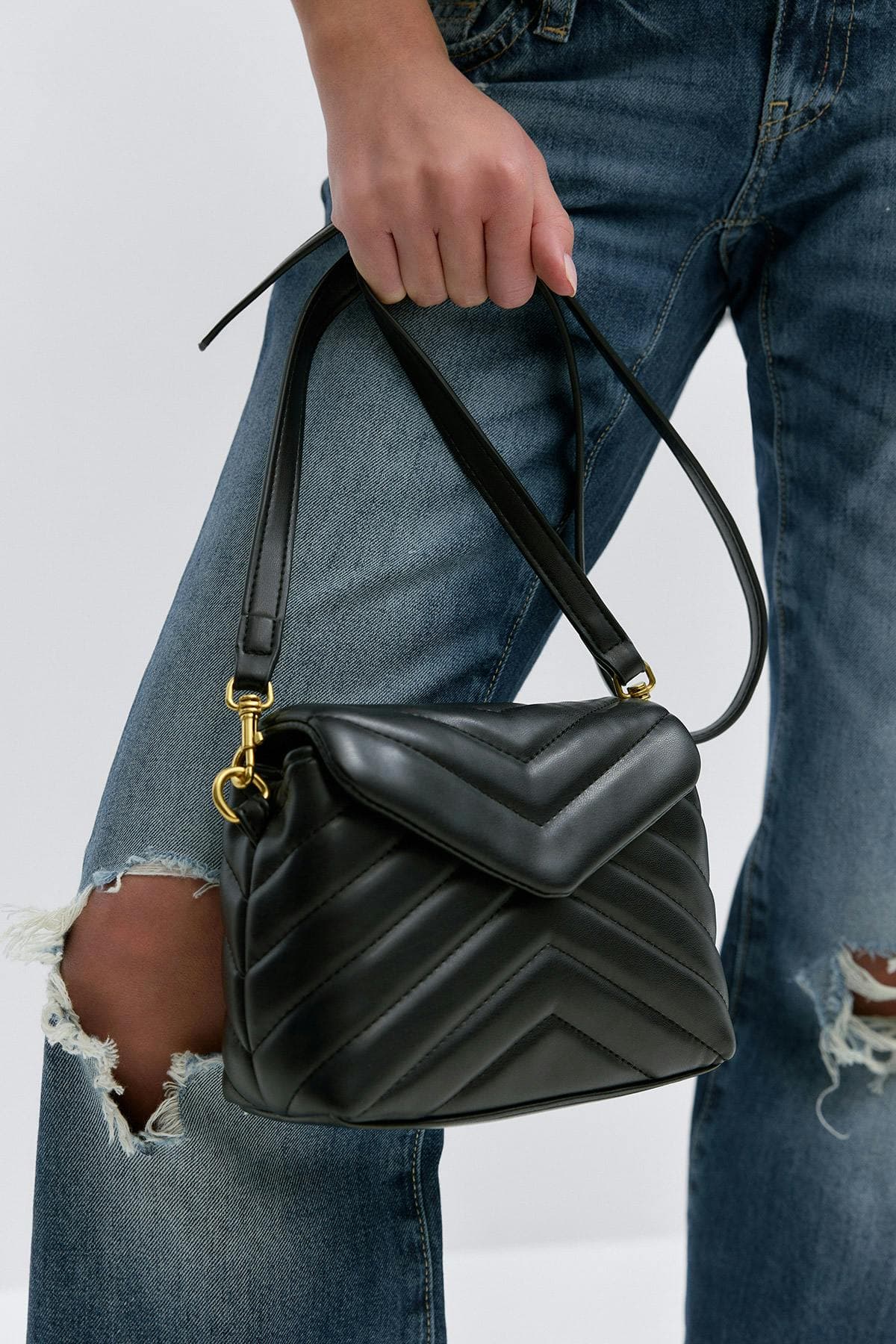Gina Tricot - 14+ sthlm shoulder bag - accessoires - Schwarz - ONESIZE - Dame