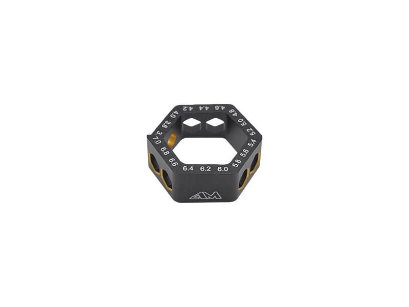 AM Droop Gauge 3.6-7.0MM (0.2MM) Black Golden