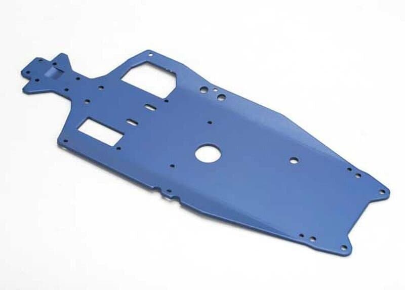 Chassis 6061 T-6 Aluminium blau 3mm