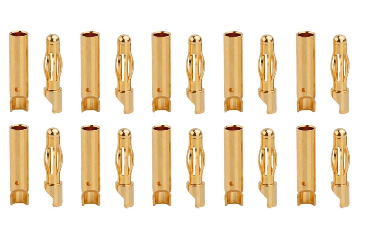 Goldkontakte Ø 4,0 mm - 10 Paar