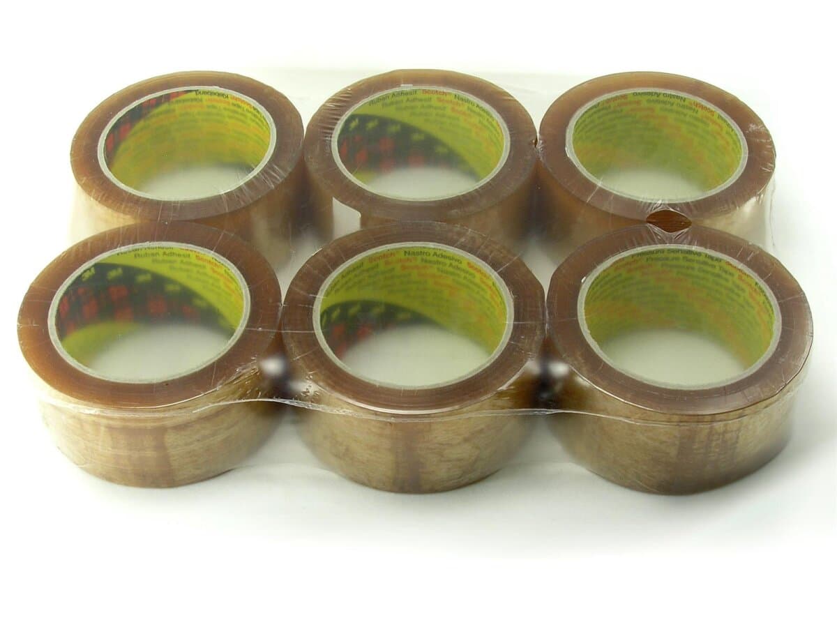 Verpackungsband transparent im 6er Pack